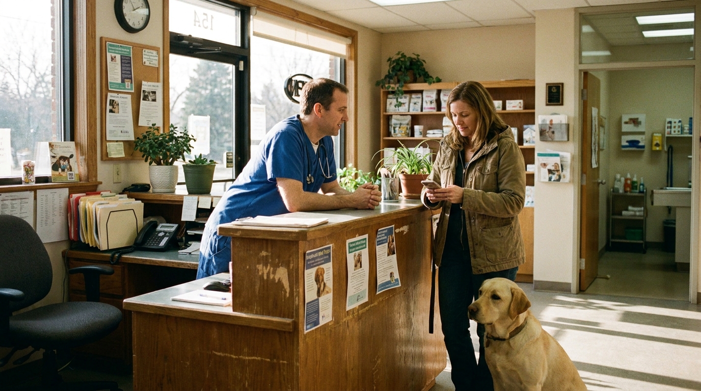How the Google local pack actually ranks vet clinics in 2026